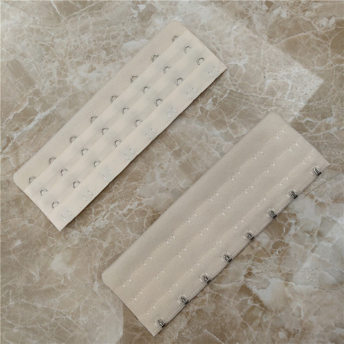 Ozina stainless steel three-row eight-button extension buckle 3-row eight-button extension buckle belly button corset button