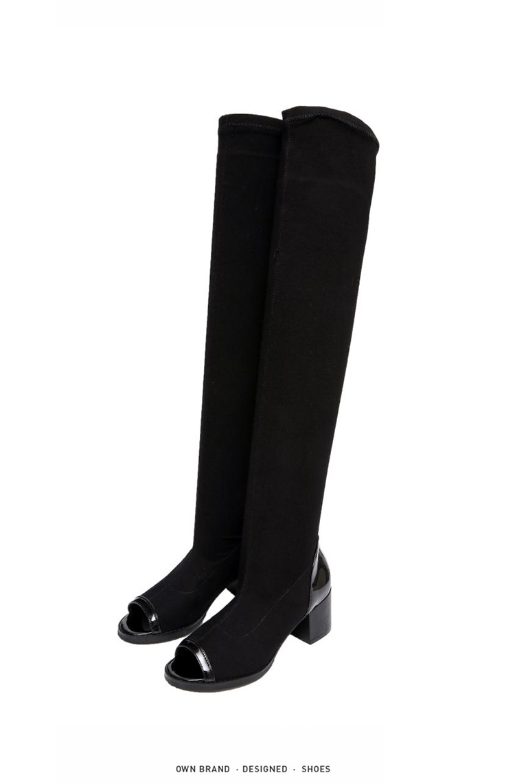 Bottes femme en Tissu élastique - Ref 3354783 Image 18