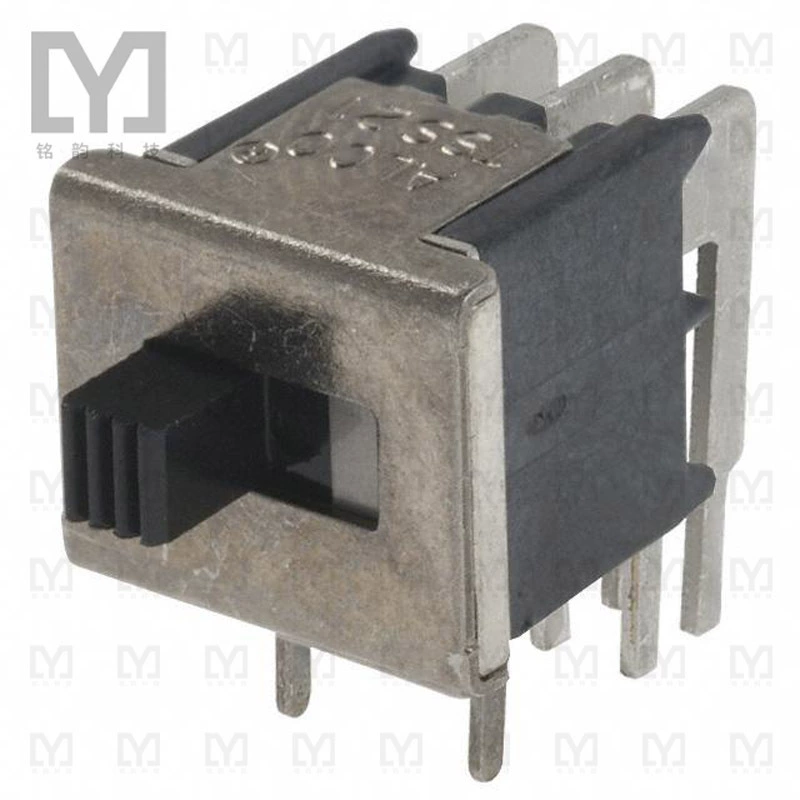 1571984-3【Переключатель скольжения】ПЕРЕКЛЮЧАТЕЛЬ SLIDE DPDT 0.4VA 20V