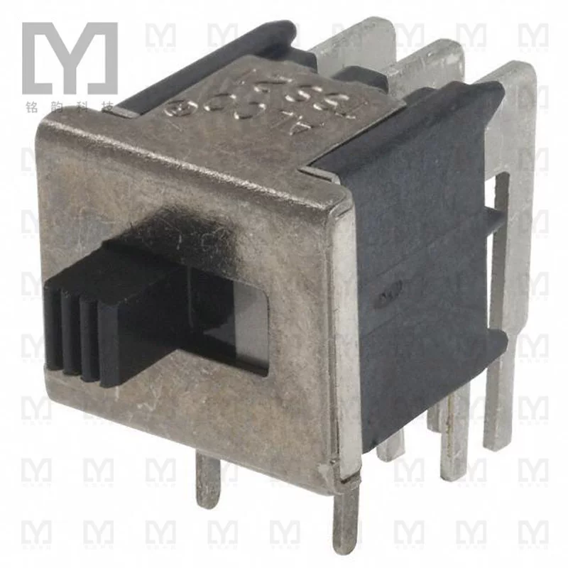 1571984-3【Переключатель скольжения】ПЕРЕКЛЮЧАТЕЛЬ SLIDE DPDT 0.4VA 20V