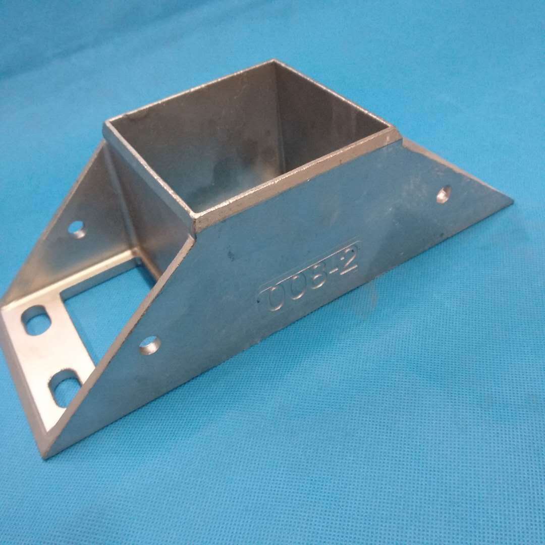 竞铭电镀线立柱连接座 底梁衔接座 不锈钢方通座IACR-001