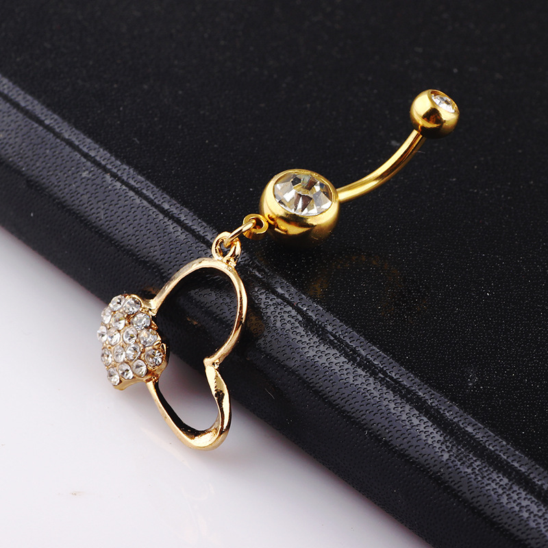 16G labret stud size and finish detail