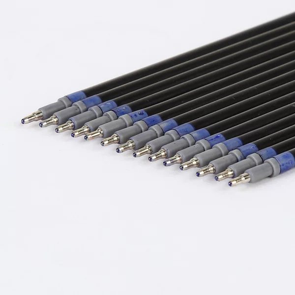 Factory direct press medium oil pen refills 107 0.7mm ballpoint pen refills for smooth medium oil refills