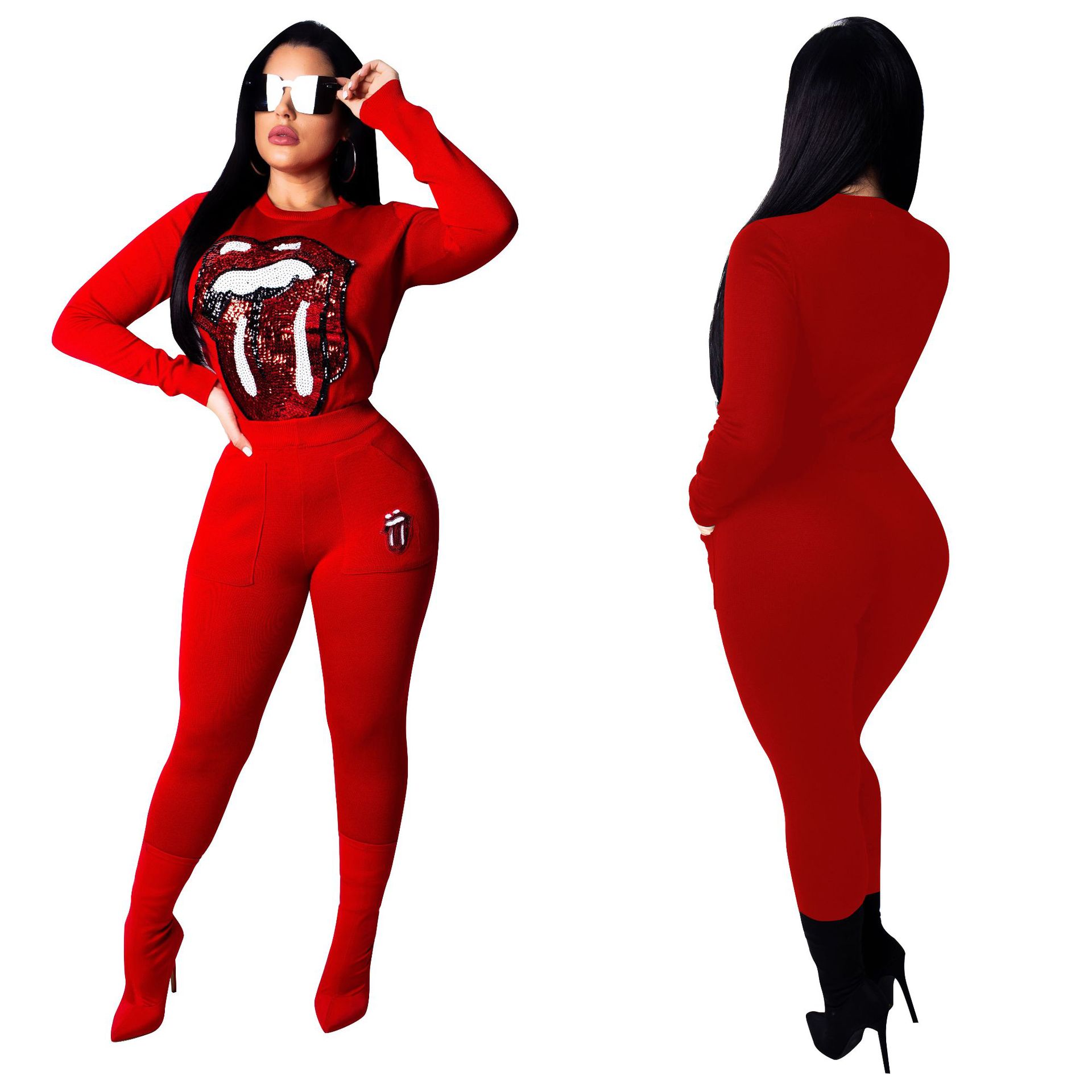 Costume femme en Pull pull - Ref 3335598 Image 13