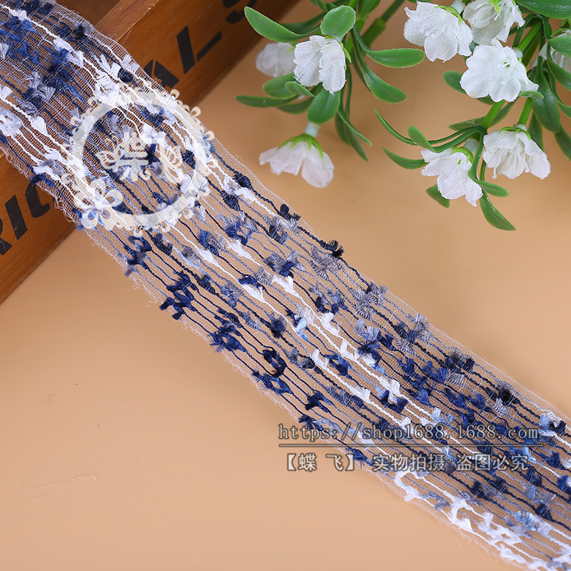 现货新款韩国民族风 DIY服装头饰围巾箱包家纺织带 装饰辅料批发