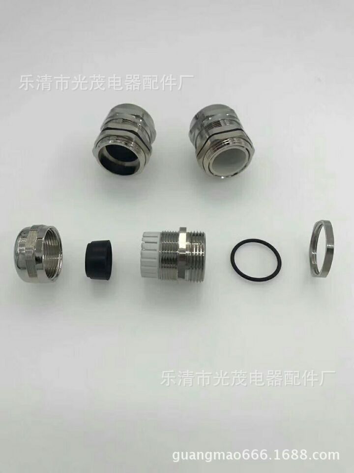 厂家直销 PG7 金属防水接头 LED电缆防水接头 螺丝接头|ms