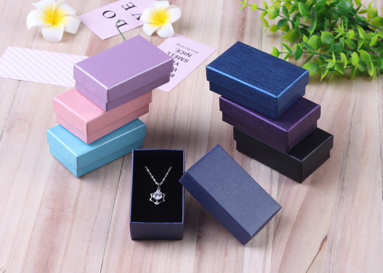 Fashion Solid Color Paper Jewelry Boxes 1 Piece display picture 2