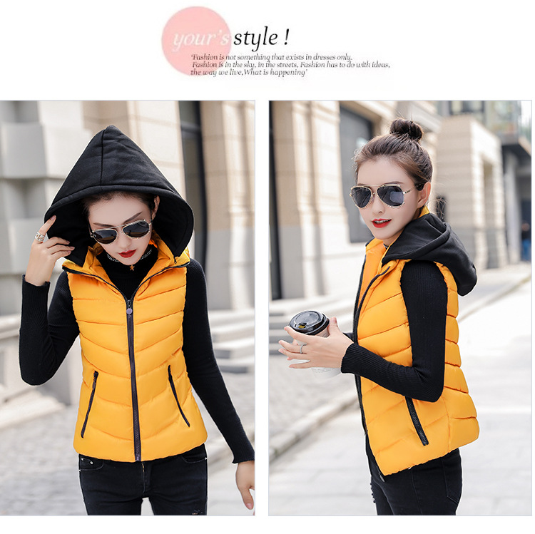 Gilet femme en Mélange de coton - Ref 3317973 Image 22