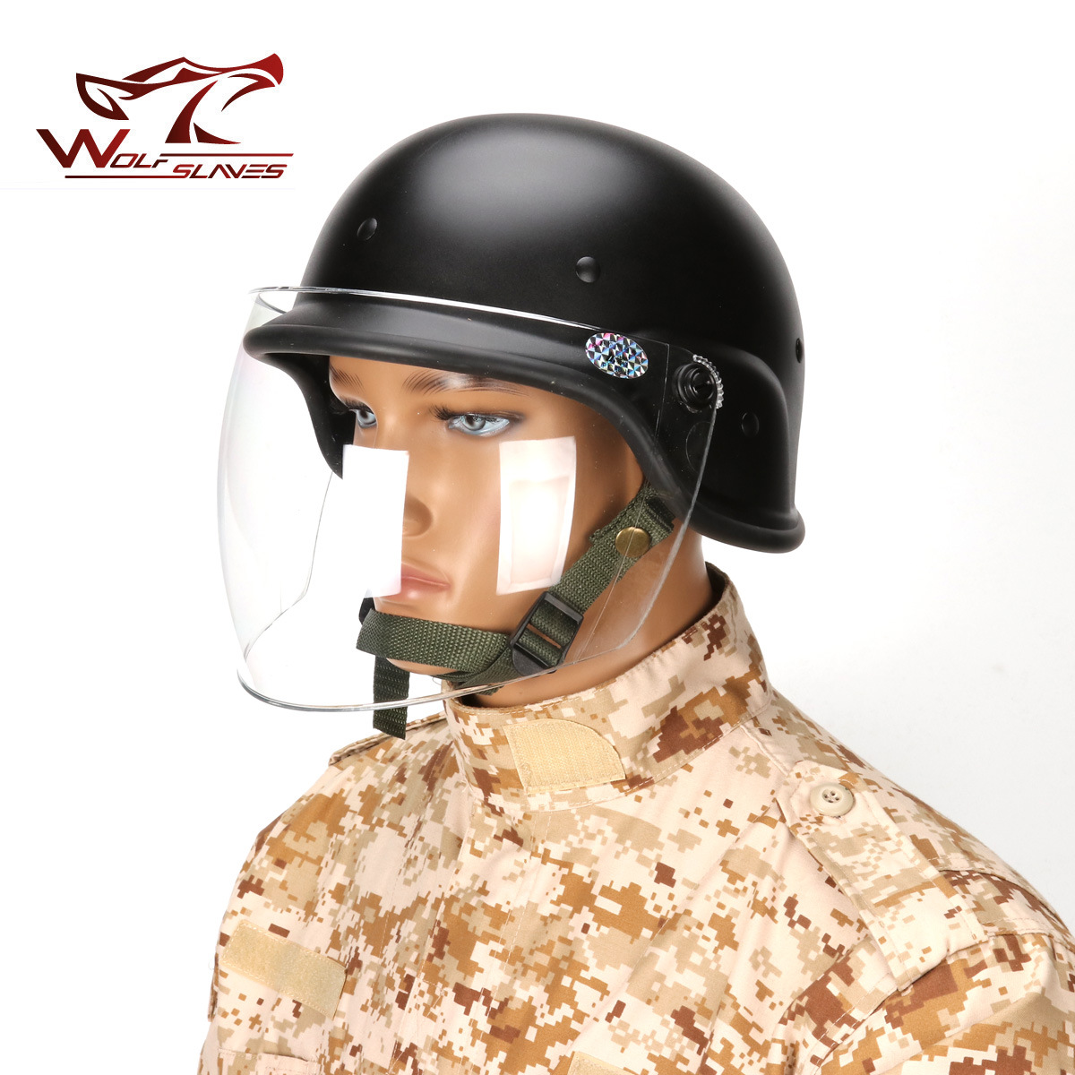 M88 헬멧 플러스 렌즈 오토바이 전술 승마 헬멧 안전 헬멧 투명 마스크 보호 헬멧