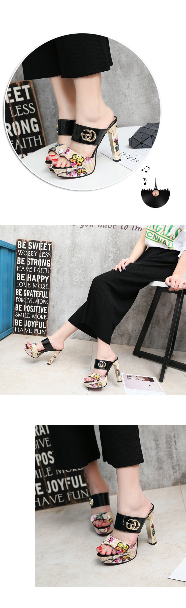 Chaussures été pour femme en Caoutchouc - Ref 3345406 Image 12