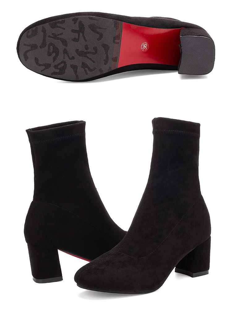 Bottes femme en Daim - Ref 3354891 Image 27