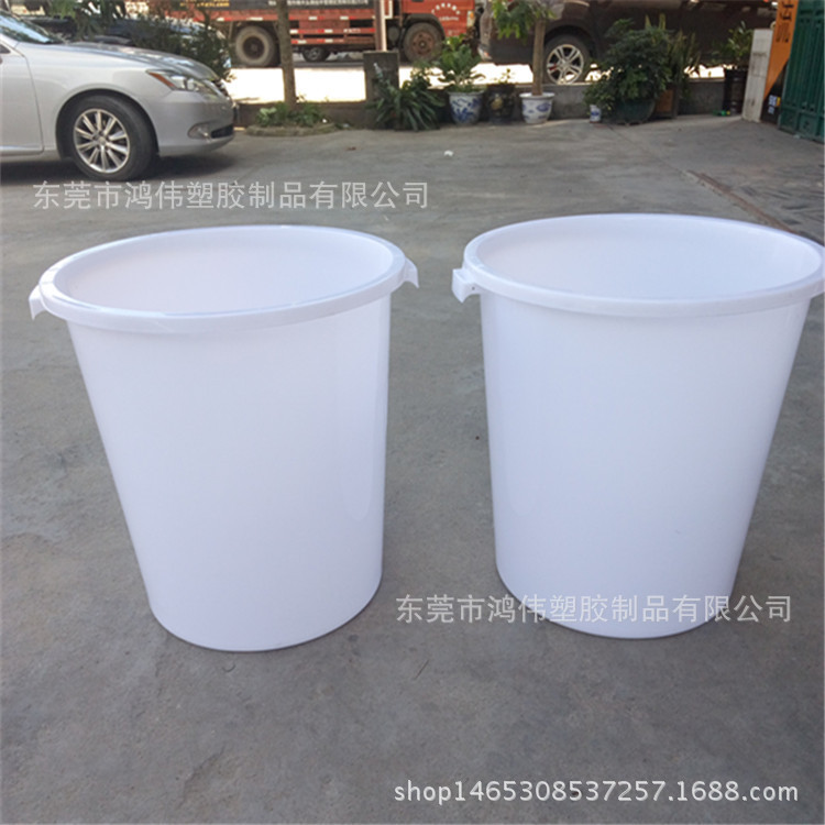 300升塑料大白桶 圆形带盖塑胶水桶 发酵桶 粮酒桶
