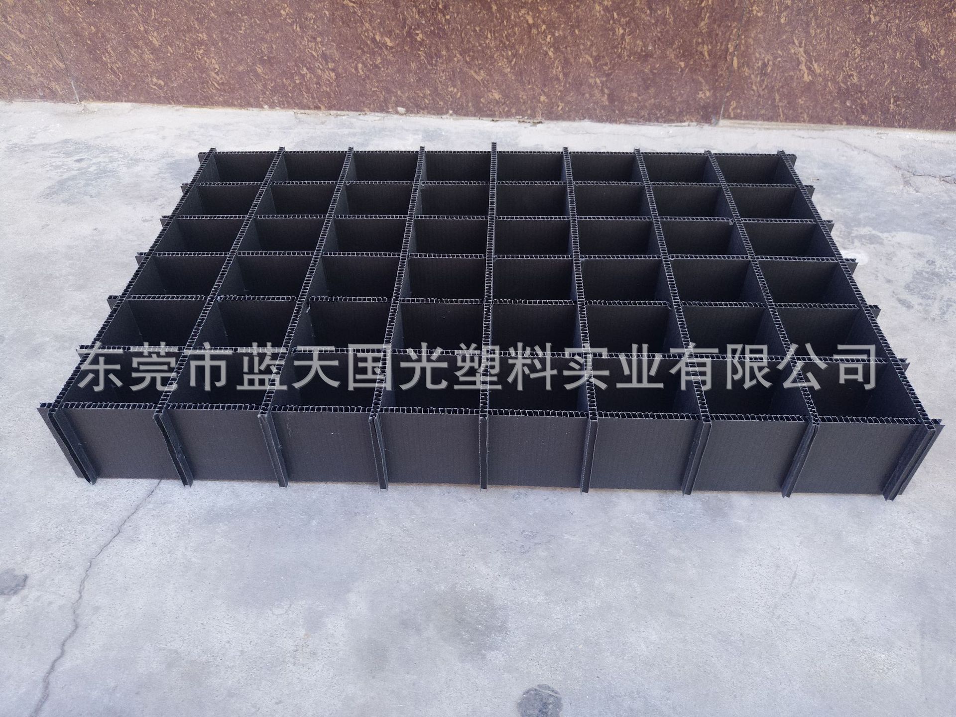 专业生产塑料中空板刀卡箱中空板刀卡周转箱中空板塑料隔板