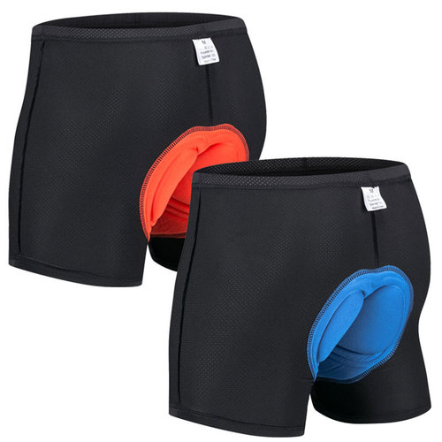 Bike inner shorts wholesale thick silicone sponge seat pad unisex breathable quick-dry mountain bike manufacturer