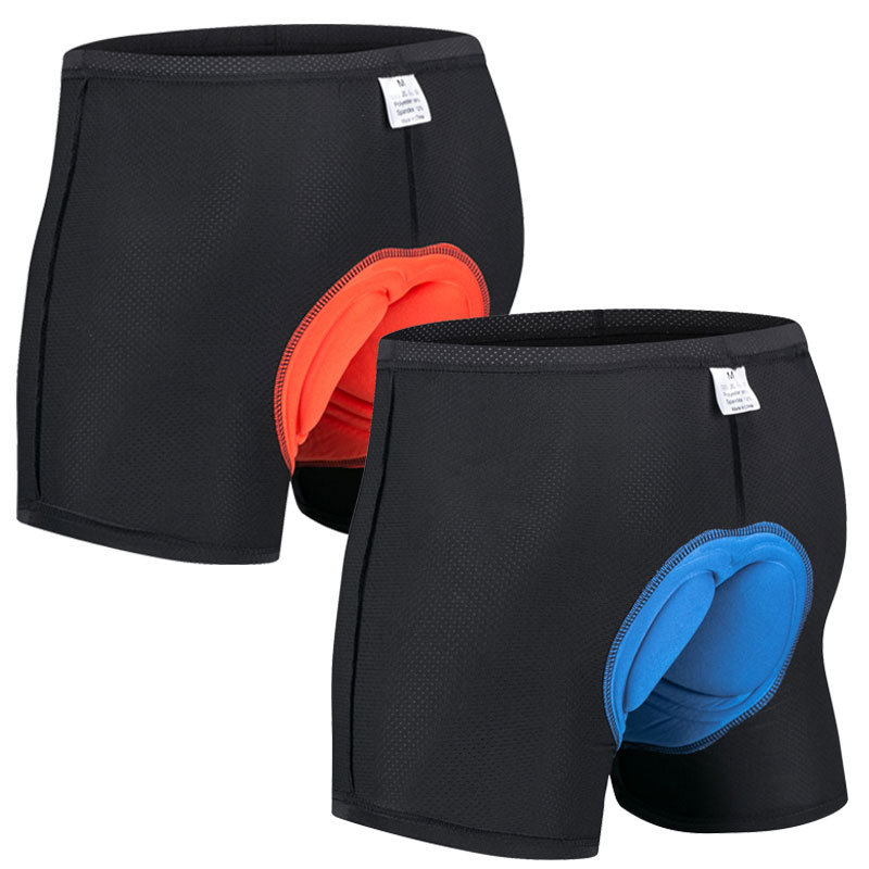 Cycling Underwear Shorts Thickened Silicone Sponge Cushion Men's and Women's Breathable Quick-Drying Mountain Bike Cycling Clothing