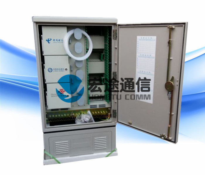 分光型576芯双面三网融合光缆交接箱