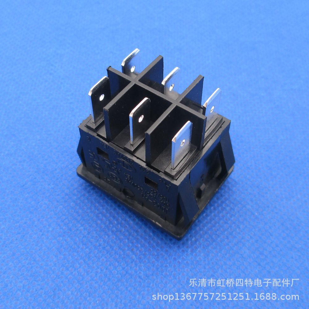 JD 船型开关 6脚3档 30A