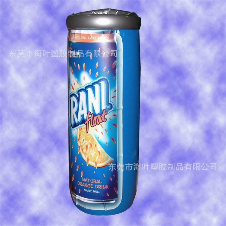 工厂   环保PVC充气饮料广告罐子   充气白酒瓶子   质量保证