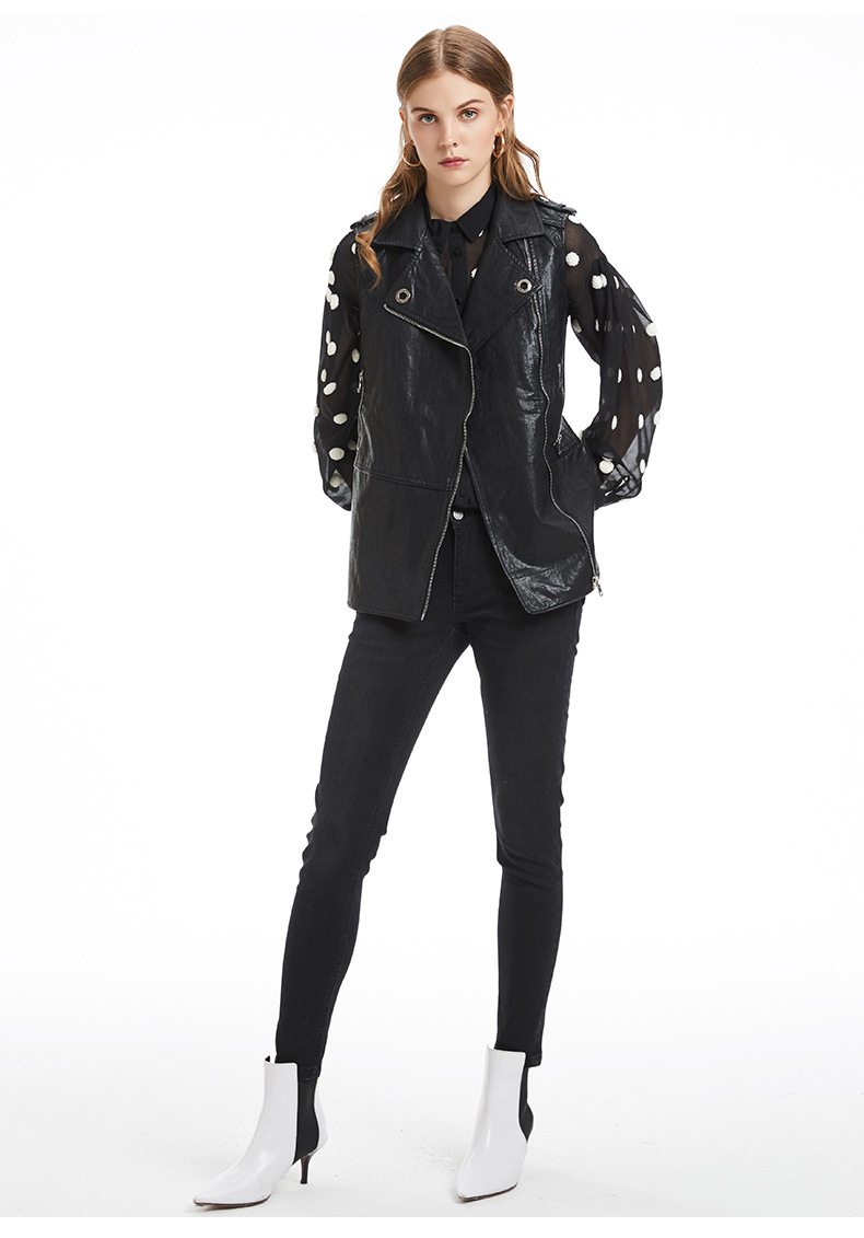 Gilet femme TRACK SEVEN en En cuir - Ref 3317536 Image 27