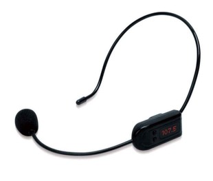 Apollo wireless headset microphone FM microphone suitable for loudspeaker with radio sound box Little Bee School treasure