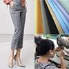 2021 grey Korean Edition Ninth pants Elastic Self-cultivation Mosaic Paige Straight pants ordinary Straight cylinder type Suit pants