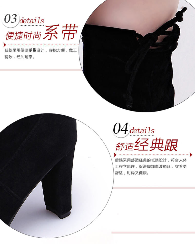 Bottes femme en Daim - Ref 3355151 Image 11