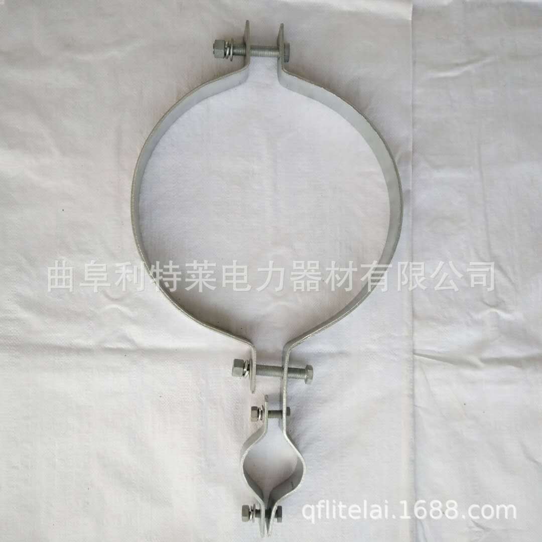 子母抱箍 杆用紧固件电线杆异性抱箍 光缆保护管管夹 电缆管箍-阿里巴巴