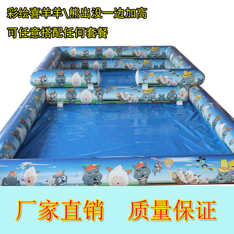 大型彩繪遊樂設備 決明子池海洋球池 沙池沙灘 充氣球池秋千滑梯