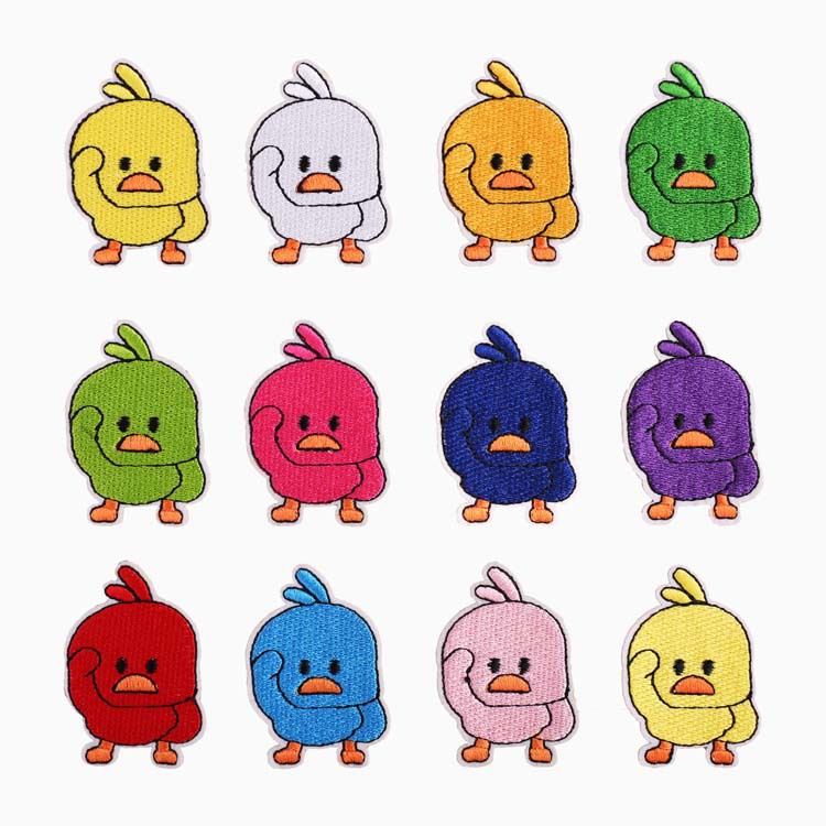 缤燕刺绣布贴电脑绣花章抖音火爆款卡通小动物衣服装饰补丁贴贴布