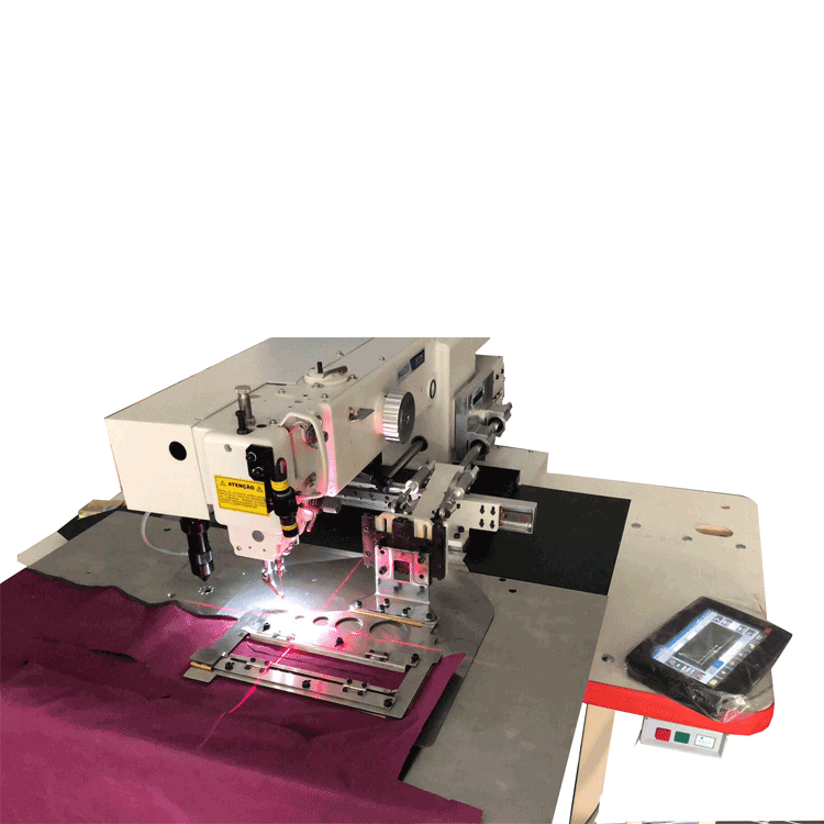 Máquina de patrón de computadora automática de gran alcance nuevo patrón industrial inteligente máquina de coser ropa láser abridor de bolsas