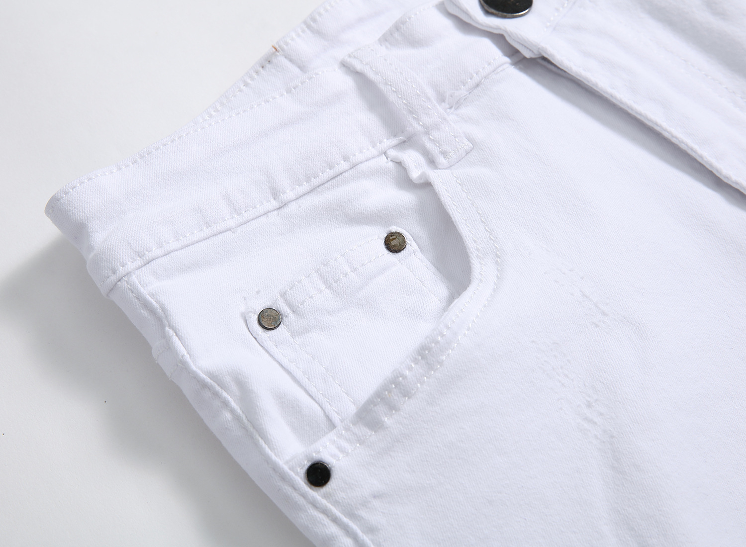 Men's Clothing ripped jeans men's Korean version high street personalized design _ipsvogv.com