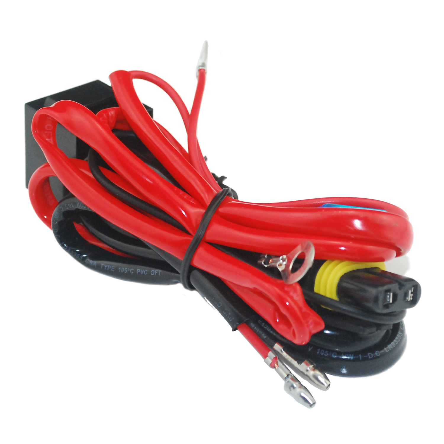 hid氙气灯厂家低价批发迪卡莱摩托车线组H6单灯氙气灯h6-1线组|ms