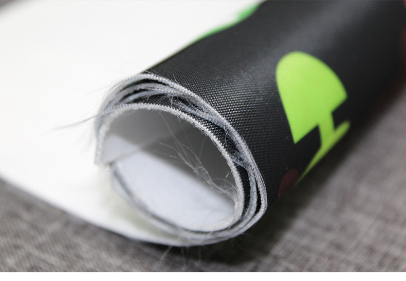 Factory direct sales of 290T twill imitation nylon composite water-resistant PU fabric for bags, handbags and school bags detail image 11