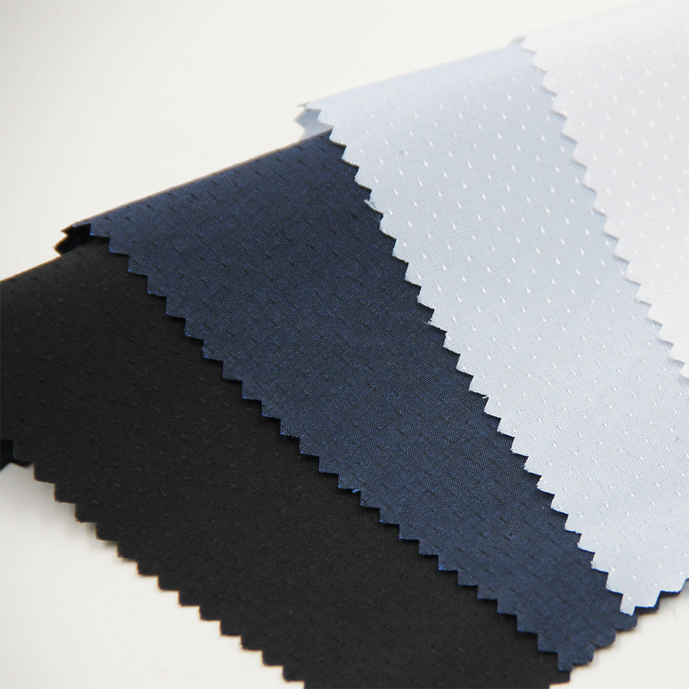 速瑞纺织  新款  四色小提花布  时装男士衬衫面料供应