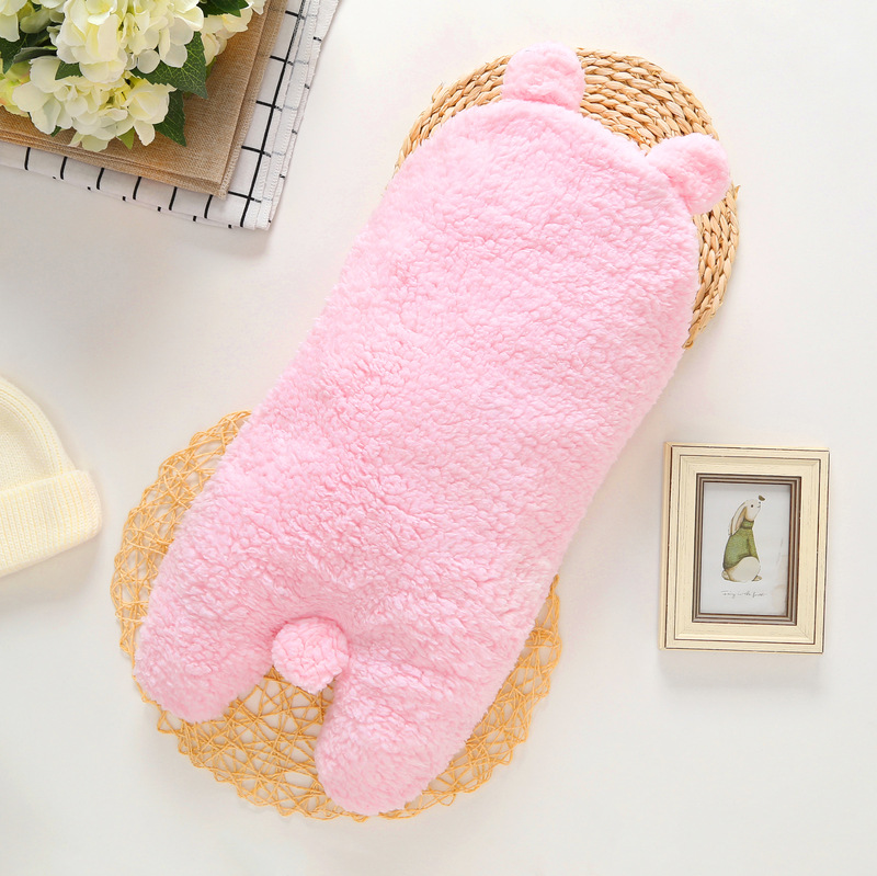 Baby Soft Autumn And Winter Models Plush Swaddle Blanket Baby Quilt display picture 3