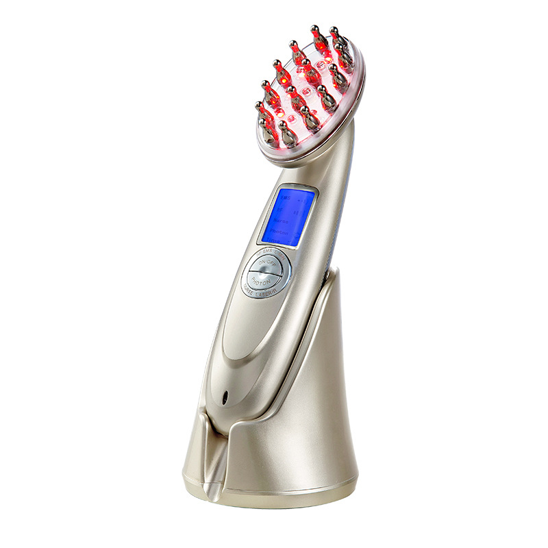 Manufactor Direct selling Anti-Hair Loss laser EMS Nanocrystalline laser RF radio frequency Hair care Combs massage Hairdressing Instrument