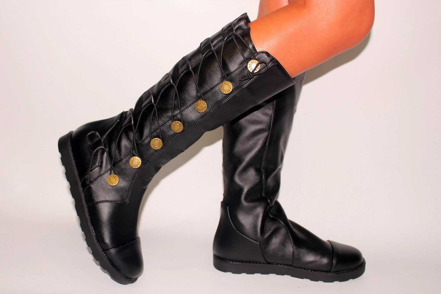 Bottes femme en pu - Ref 3355167 Image 27