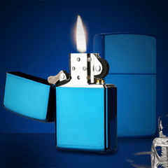 Wholesale Zinc Alloy Kerosene Lighter with Creative Designs, Multiple Metal Retro Cotton Lighter, Men's Gift