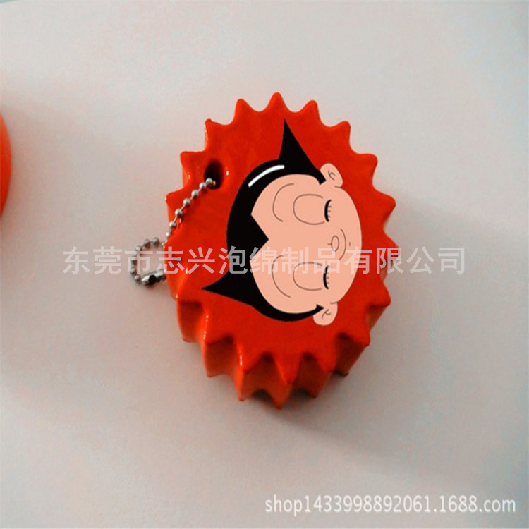 专业制作NBR泡胶浮漂广告牌 eva浸胶挂件制品 卡通图案印刷logo