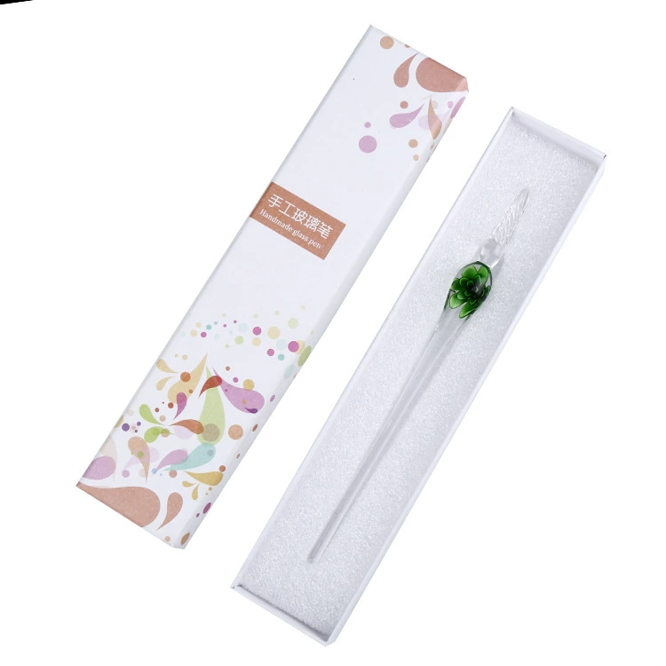 Glass gift-boxed pen, set for students
