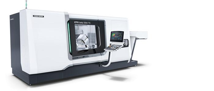 车削技术 车/ 铣复合全套加工中心 2轴 CTX beta 1250 TC / linea