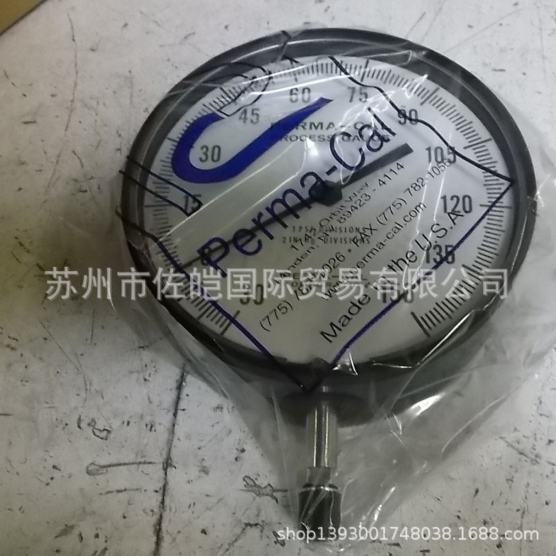 美国PERMA-CAL品牌原装仪器仪表 110N1B28A21型号压力表