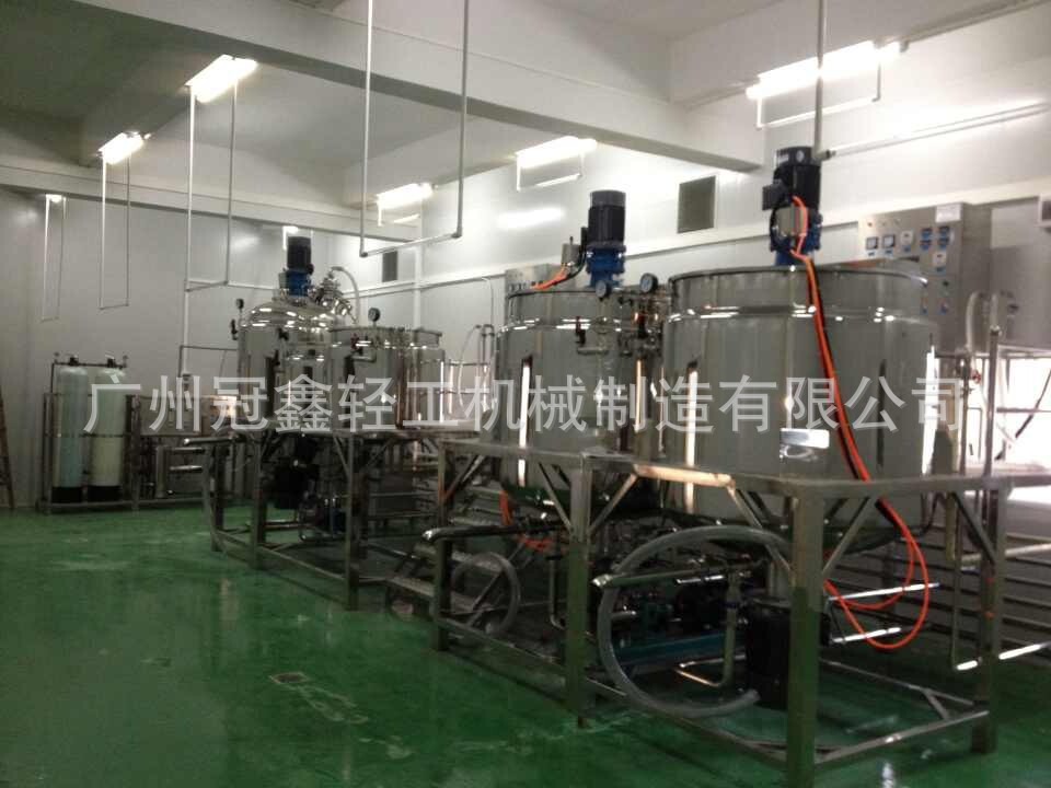 洗发水加热搅拌罐 洗衣液搅拌罐 液洗均质乳化锅 反应搅拌锅