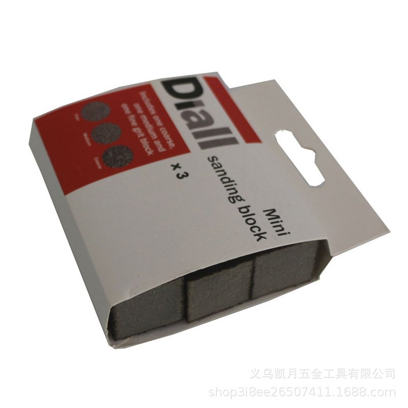 出口1pc海绵砂块 2pc海绵磨块 全粒度60-320#高品质打磨砂块厂家