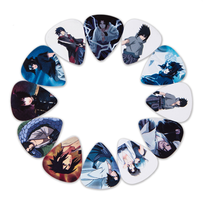 厂家直销尤克里里教材吉他拨片 可定制人物拨片批发火影忍者拨片