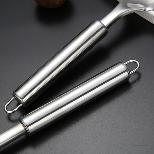 Manufacturer wholesale stainless steel kitchenware set cooking spoon colander spatula five-piece set kitchen supplies electrical appliances gifts