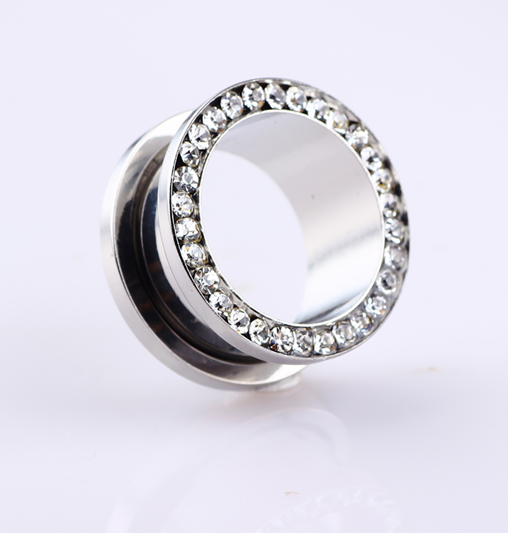 Stainless Steel Ear Stretching Kit 3 Pairs Cartilage Piercing Jewelry Ear Tunnels Gauges detail image 7