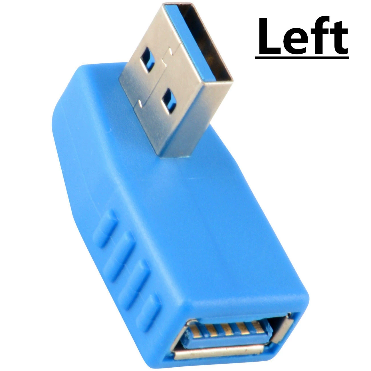 USB-адаптер USB 3.0 90° локоть USB 3.0 90° AM*AF адаптер