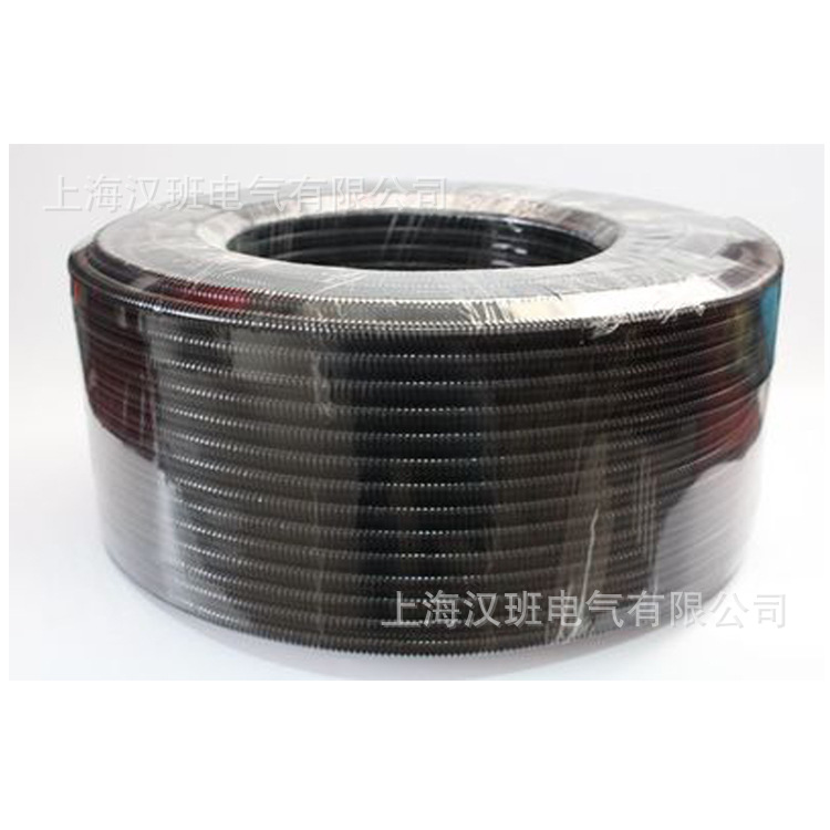 塑料软管AD18.5黑色软管电线套管内径14.3mm聚乙烯PE波纹护线管