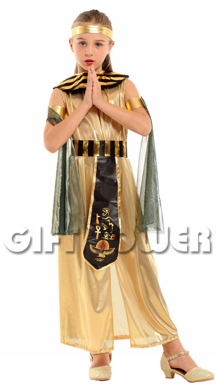 Stage performance costume Carnival G-0367 Egyptian cute little princess role-playing costume Halloween performance costume detail image 1
